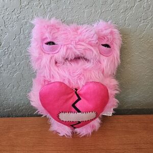 Rare- Fugglers LOVE Fugg Valentine's Day Plush Stuffed Animal Funny Ugly Monster